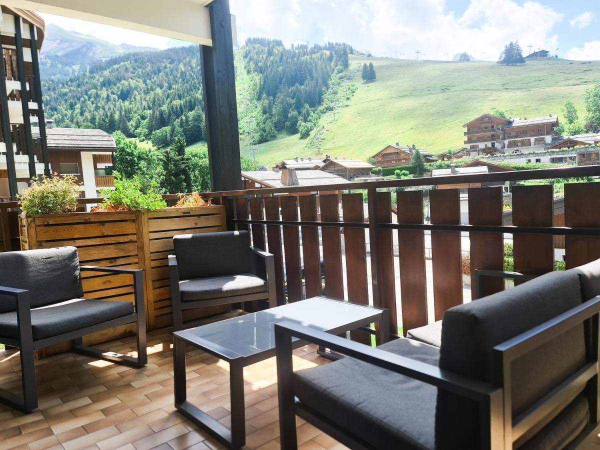 Appt Les Granges - Vue Montagne Et Village, Centre La Clusaz - Aravistour Buitenkant foto